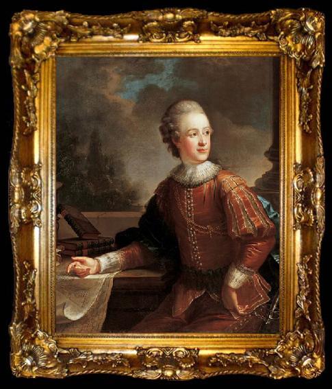 framed  Friedrich olenhainz Portrait of Alois I of Liechtenstein, ta009-2